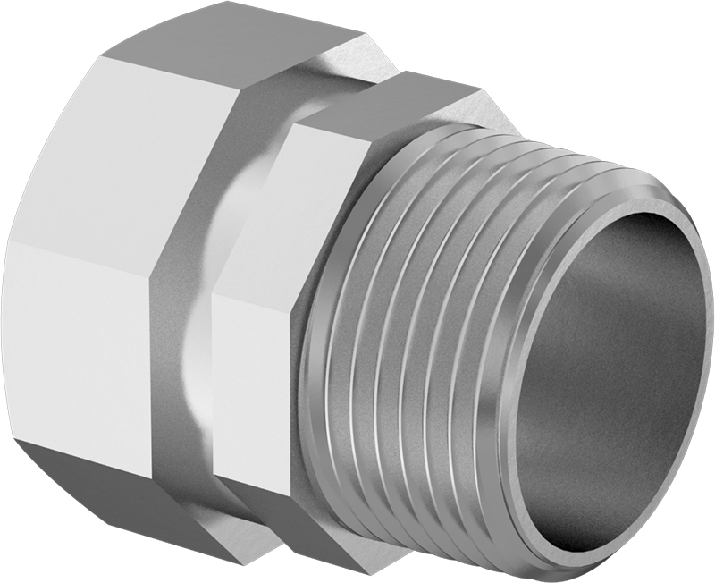 Compression Conduit × Threaded Electrical Box Adapter