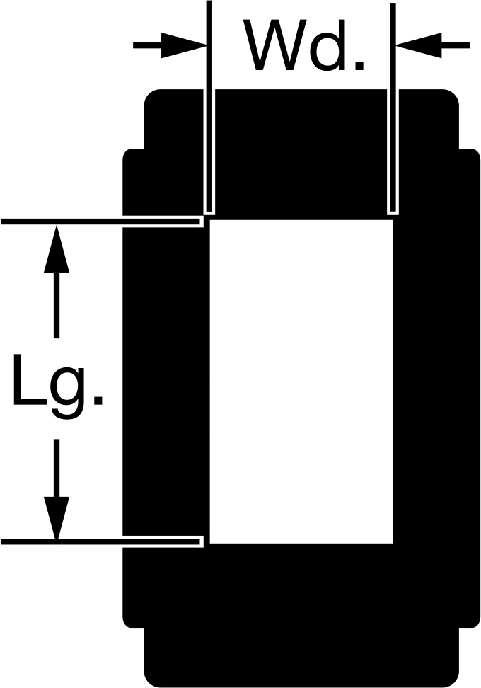 For Rectangular Head Opening