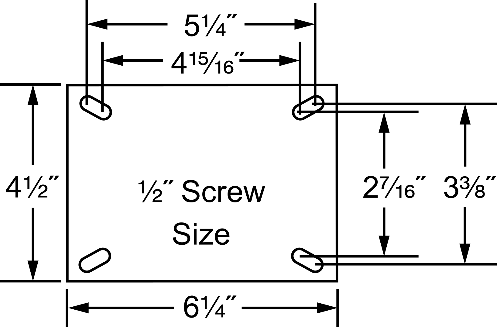Mounting Plate Style 1