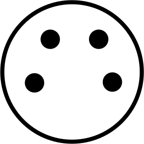 4 Pole M8 Plug