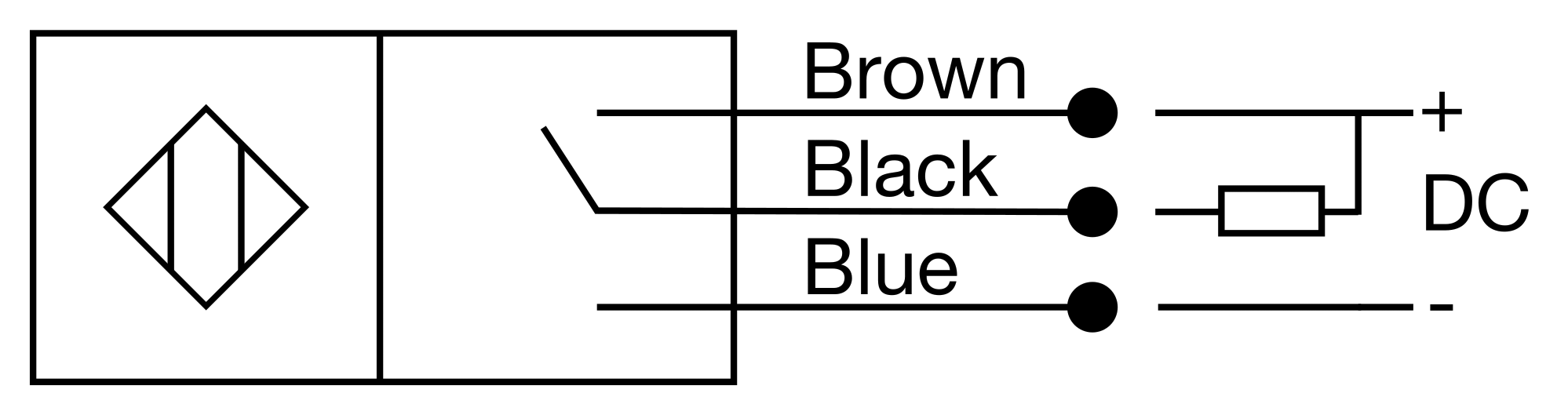 Normally Open NPN Wiring Diagram
