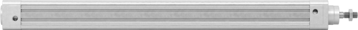 Kapalı Gövdeli Yüke Duyarlı Hava Silindiri, Kendinden Ayarlı Yastıklı, 32 mm Delik, 400 mm Strok