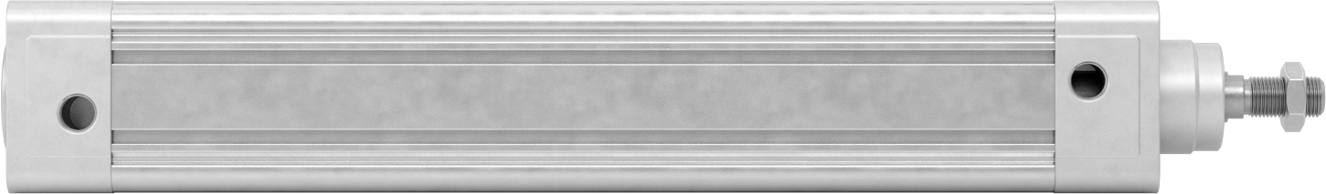Kapalı Gövdeli Yüke Duyarlı Hava Silindiri, Kendinden Ayarlı Yastıklı, 63 mm Delik, 325 mm Strok