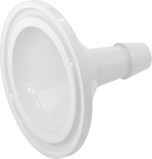 Süt Ürünleri için Hızlı Kelepçe Bağlantı Parçası, Adaptör, 1-1/2“ Boru Dış Çapı x 3/8” Dikenli Boru İç Çapı için