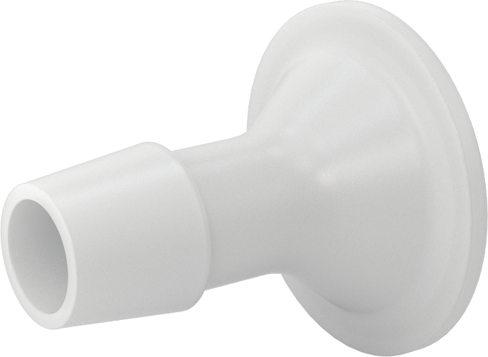 Süt Ürünleri için Hızlı Kelepçe Bağlantı Parçası, Adaptör, 1-1/2“ Boru Dış Çapı x 3/4” Dikenli Boru İç Çapı için