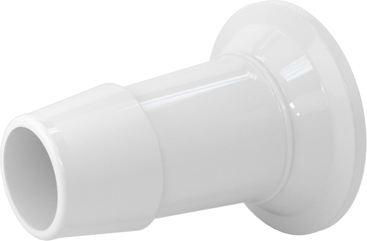Süt Ürünleri için Hızlı Kelepçe Bağlantı Parçası, Adaptör, 1-1/2“ boru dış çapı x 1” dikenli boru iç çapı için