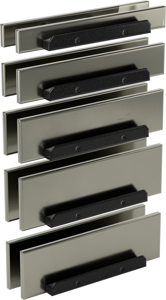 4 inç Genişliğinde Freze Makinesi Mengene Çeneleri için Paralel Set