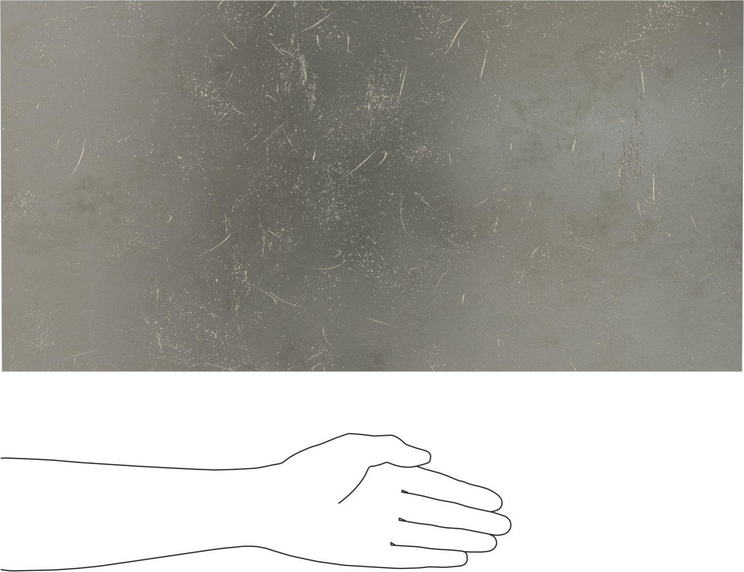 Çinko Folyo, 0,02“ Kalınlık x 12” Genişlik x 22" Uzunluk