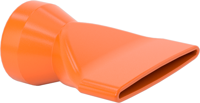 Düz Nozul, 1/8“ x 1-5/8” Delik, 1/2" Boyut Loc-Line Soğutma Suyu Hortumu için
