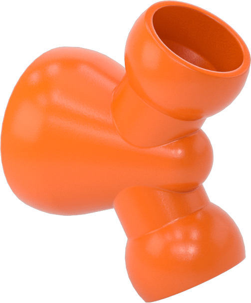 Wye Redüktör, 3/4“ x 1/2” Anma Ölçüsü, Dişi x Erkek, Loc-Line Soğutma Suyu Hortumu için
