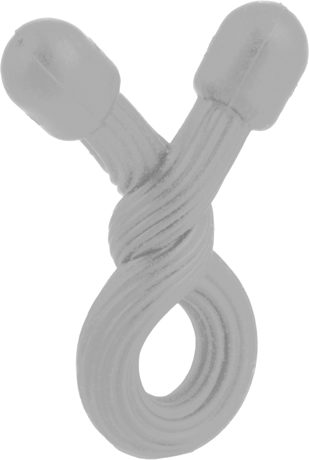 Çift Döngü Uçlu Bükümlü Bağ, 3" Uzunluk, 1/2" Maksimum Demet Çapı için