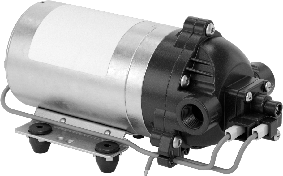 Her Yönde Sabit Akış Hızlı Pompa, Su için, 12V DC, 1.8 gpm, 231 Maksimum Baş Uzunluğu