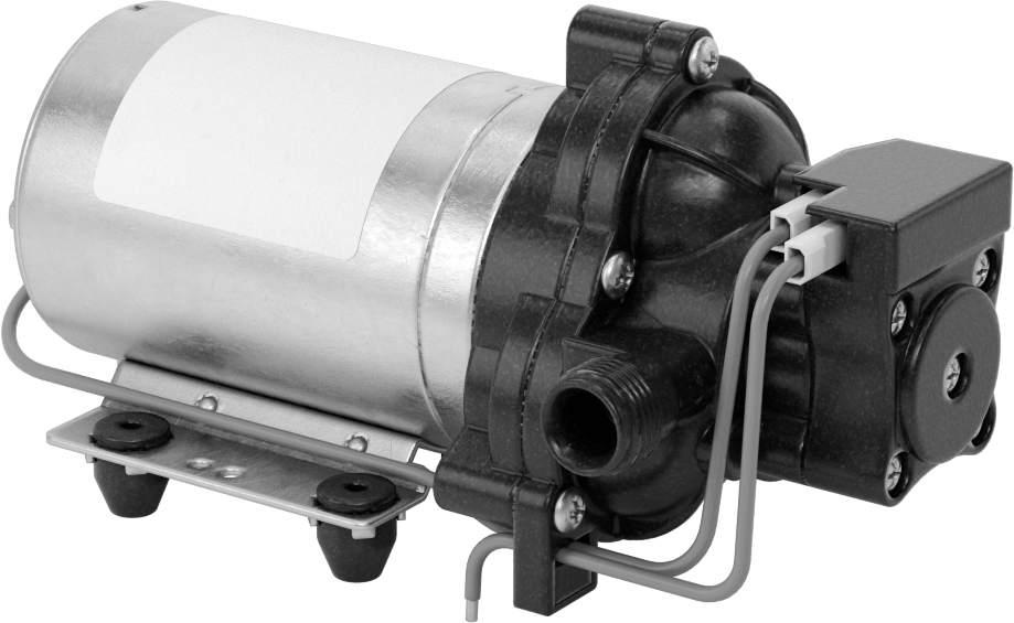 Her Yönde Sabit Akış Hızlı Pompa, Su için, 12V DC, 3.0 gpm, 115 Maksimum Basma Yüksekliği
