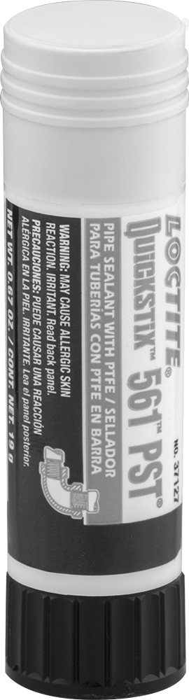 PTFE'li Damlamayan Loctite® Diş Sızdırmazlık Maddesi, Düşük Kilitleme Gücü, Model 561, 0,7 oz. Çubuk