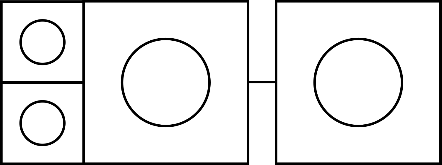 2 Small Inserts and 2 Large Inserts