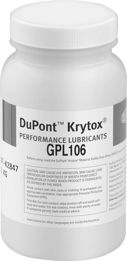 Gıda ve İçecek Gres Yağı, Kimyasal Dirençli GPL106 Yağı, 9 FL. oz.