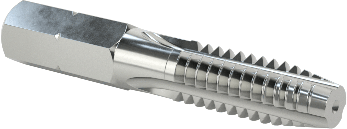 Altıgen Uçlu Kılavuz, 1/4"-20 Diş Boyutu