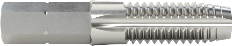 Altıgen Uçlu Kılavuz, M8 x 1,25 mm Diş Boyutu