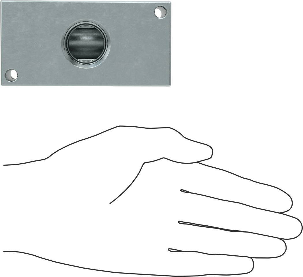 Düz Akışlı Dikdörtgen Manifold, Çinko Kaplı Çelik, Standart, 2 Çıkış, 3/4 NPT x 1/2 NPT