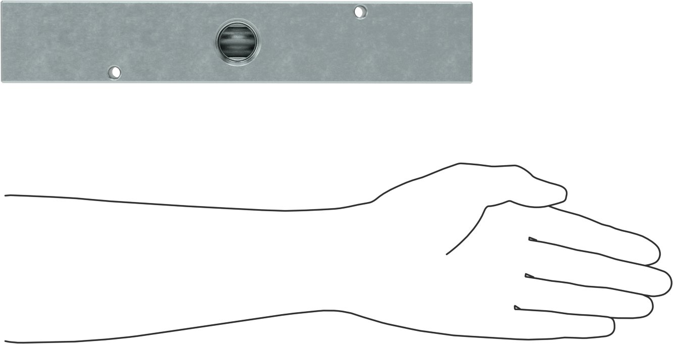 Düz Akışlı Dikdörtgen Manifold, Çinko Kaplı Çelik, Ekstra Geniş, 4 Çıkış, 3/4 NPT x 1/2 NPT