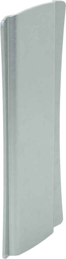 Yeniden Kullanılabilir Yapışkan Sırtlı Asma Kancası, Duvara Montaj, 1-1/4“ Genişlik x 3” Yükseklik x 1/4" Toplam Derinlik