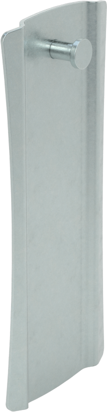 Yeniden Kullanılabilir Yapışkan Sırtlı Asma Kancası, Duvara Montaj, 1-1/4“ Genişlik x 3” Yükseklik x 1/4" Toplam Derinlik