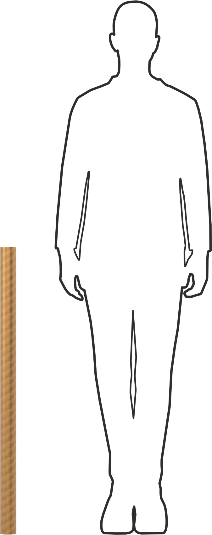Ultra Aşınmaya Dayanıklı AMPCO® 18 Yatak Bronzu, 2 inç Çap, 36" Uzunluk