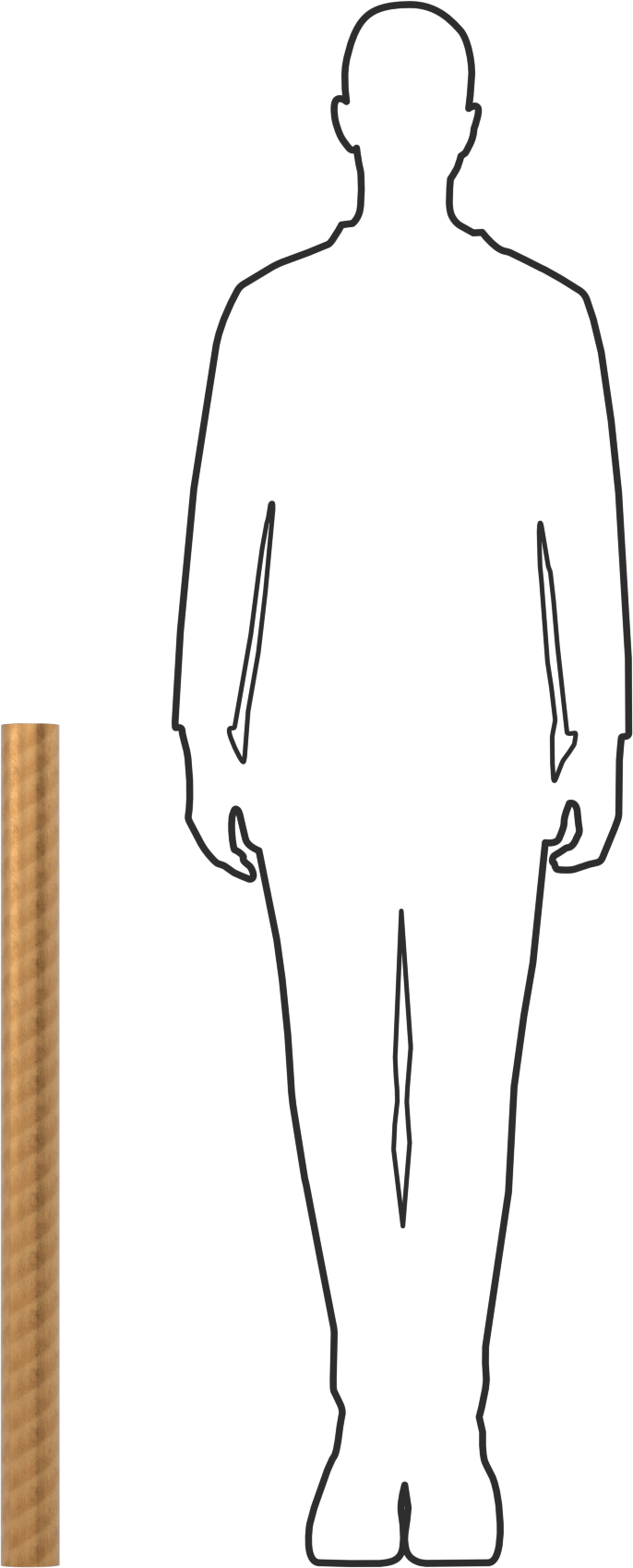 Ultra Aşınmaya Dayanıklı AMPCO® 18 Yatak Bronzu, 2-1/2" Çap, 36" Uzunluk
