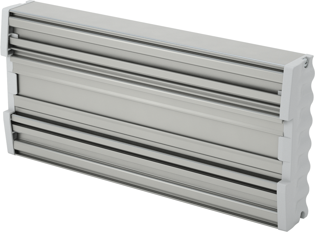 DIN Raylı Muhafaza, 4-1/8" x 8-1/4" x 1"