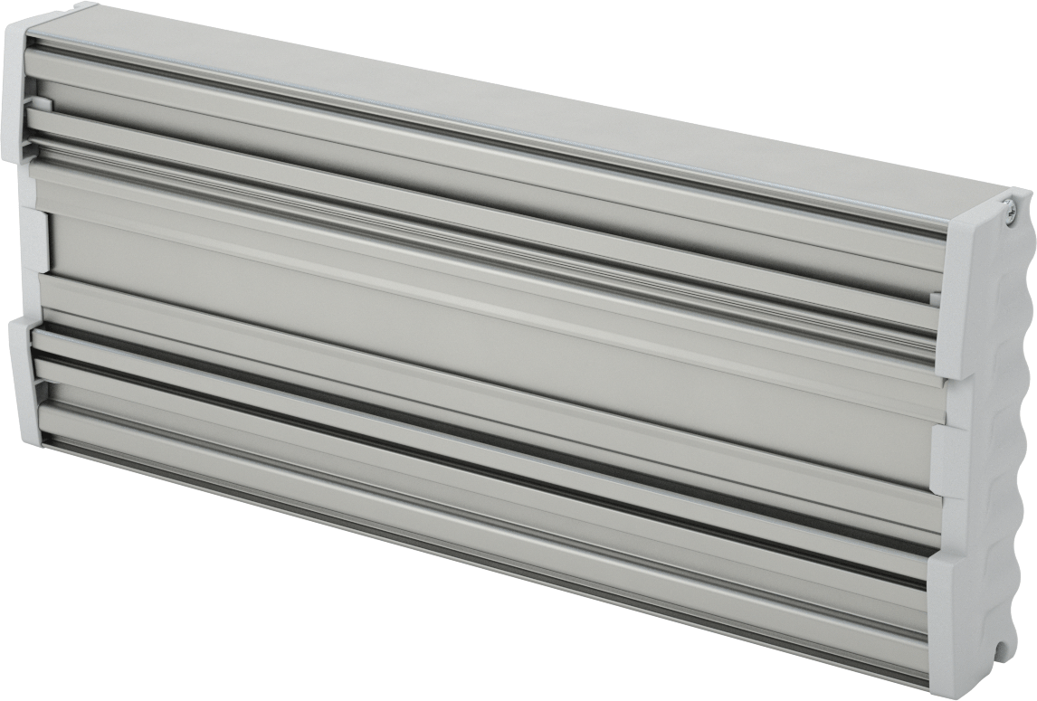 DIN Raylı Muhafaza, 4-1/8" x 9-3/4" x 1"