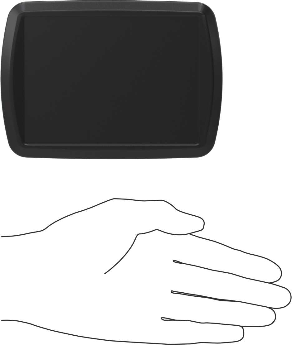 Su Geçirmez Tablet Muhafazası, 3-5/8“ x 2-1/8” x 1" tablet için