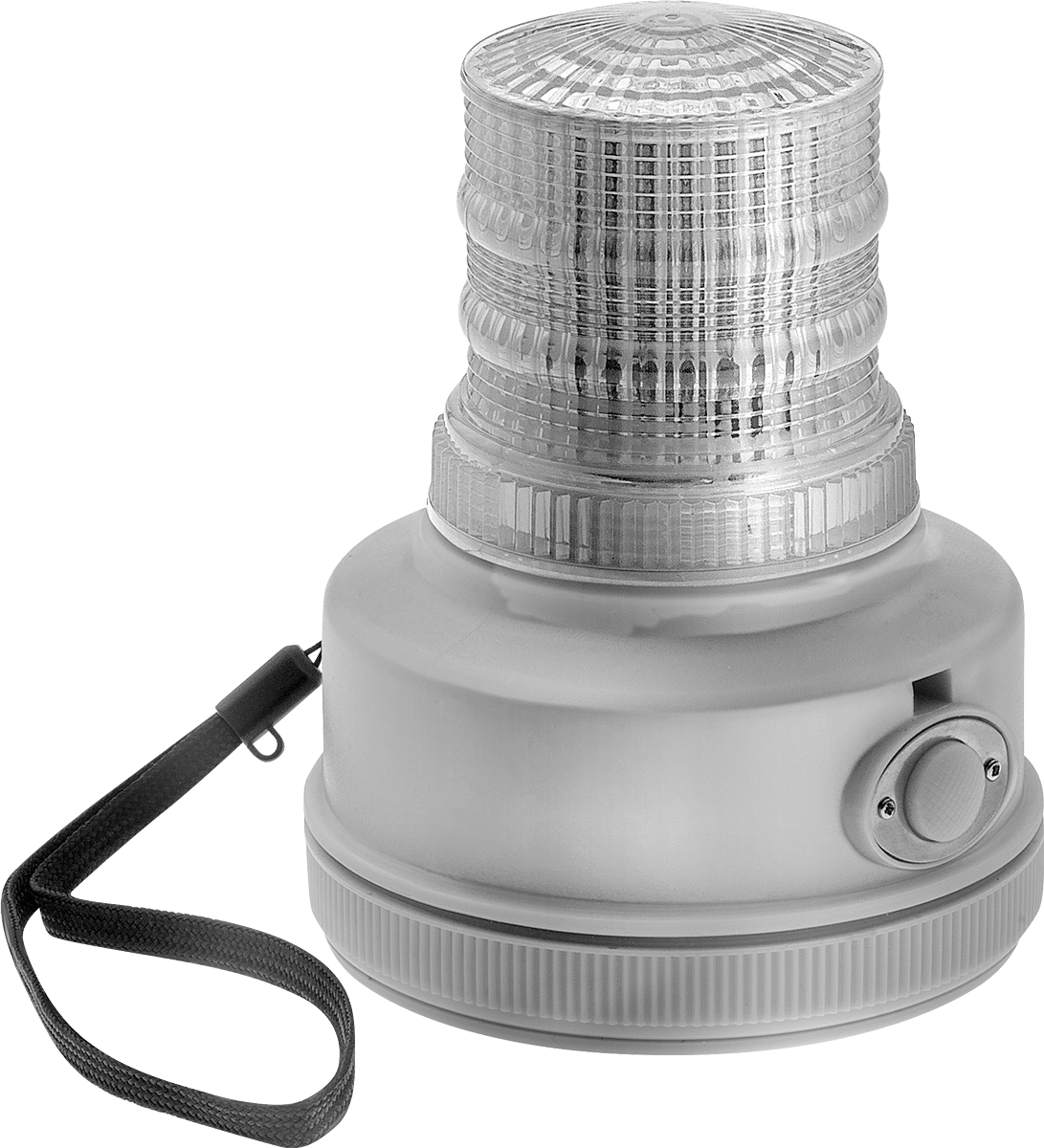 Sürekli/Yanıp Sönen/Dönen Işık, Manyetik Tabanlı, 5-1/2“ Yüksekliğinde x 4-1/4” Çapında