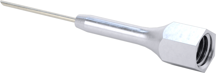 20 Gauge Paslanmaz Çelik Şırınga İğnesi, UNF Dişi, 3/4" Uzunluk