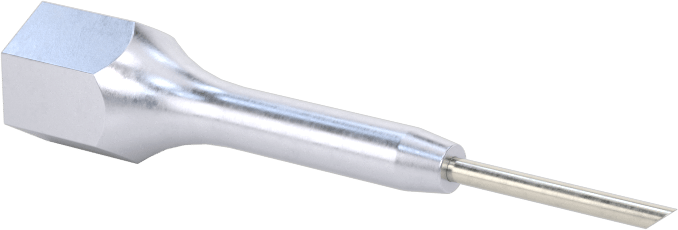 Hassas Gres Dağıtım Ucu, 18 Gauge Paslanmaz Çelik Şırınga İğnesi, UNF Dişi, 1/2" Uzunluk