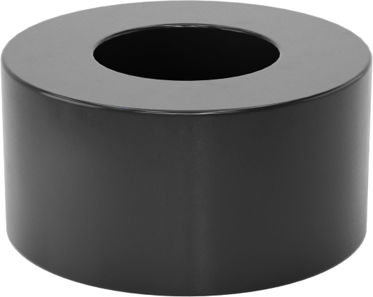 Statik Kontrol Dişsiz Delikli Tampon, 1-1/2“ Dış Çap x 3/4” Yükseklik
