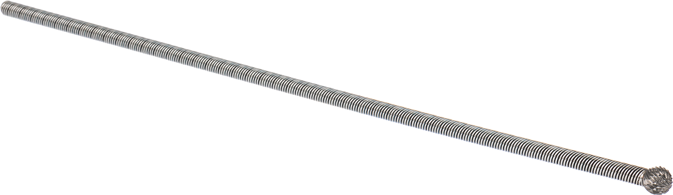 Çift Kesimli Esnek Şaftlı Frez, Bilyalı Başlıklı, 12-3/8" Toplam Uzunluk, Ticaret No. SD-3