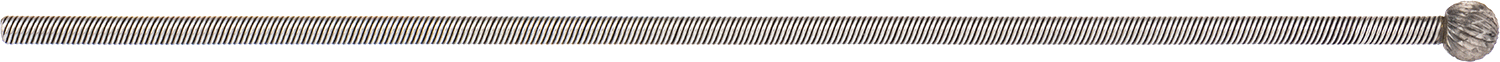 Çift Kesimli Esnek Şaftlı Frez, Bilyalı Başlıklı, 12-1/2" Toplam Uzunluk, Ticaret No. SD-5