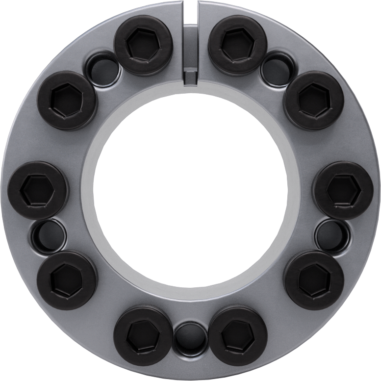 Vidalı Sıkıştırmalı Burç, Flanşlı, 30 mm Mil Çapı için