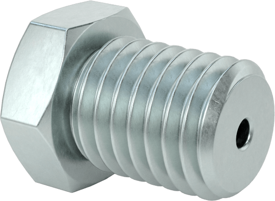 Gömme Tip Gres Nipeli, 1/4"-28 UNF Erkek, 5/16" Altıgen