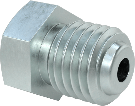 Gömme Tip Gres Nipeli, M6 x 0,75 mm Erkek Diş, 7 mm Altıgen Boyut