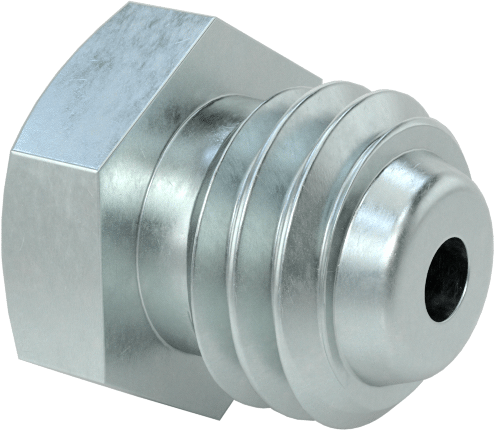 Gömme Tip Gres Nipeli, M8 x 1,25 mm Erkek Diş, 9 mm Altıgen Boyut