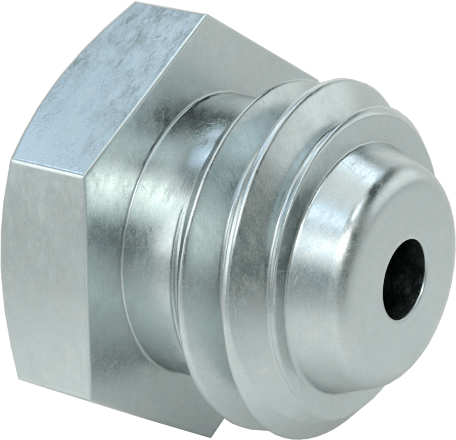 Gömme Tip Gres Nipeli, M10 x 1,5 mm Erkek Diş, 11 mm Altıgen Boyut