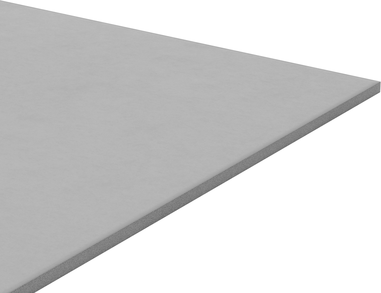 Esnek Yüksek Sıcaklık Silikon Köpük, 36" x 36" x 1/2"