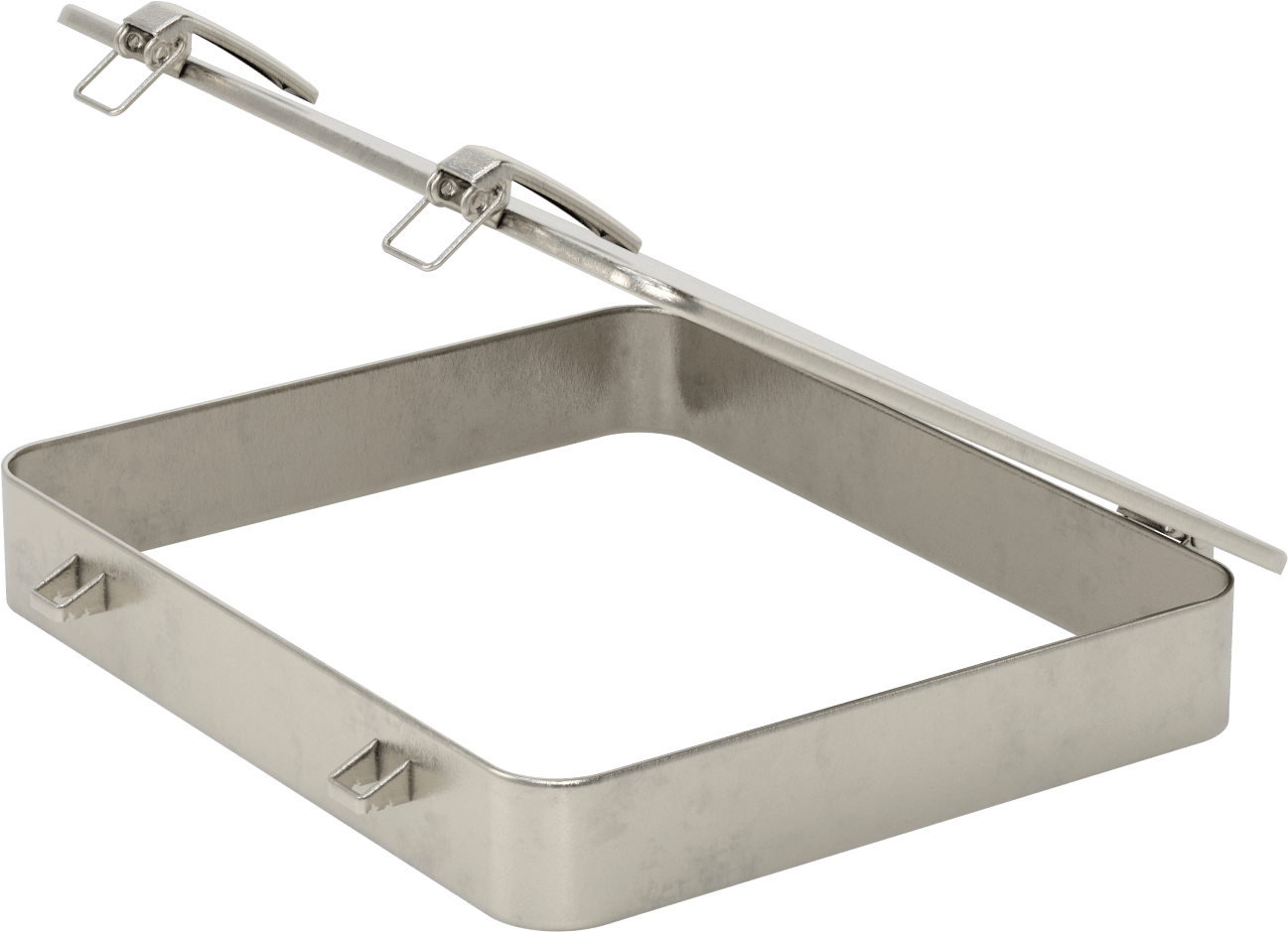 Tank ve Hazne Erişim Panelleri, 304 Paslanmaz Çelik, 23-1/2“ x 19-3/4” Kesik için