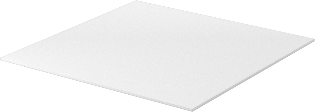Ultra Kimyasal Dirençli PTFE Conta Malzemesi, 6" x 6", 1/16" Kalınlık