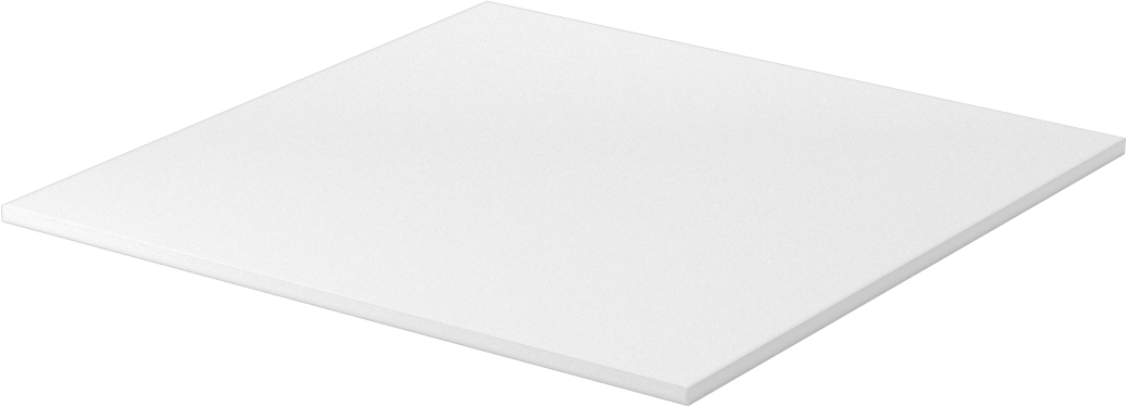 Ultra Kimyasal Dirençli PTFE Conta Malzemesi, 6" x 6", 1/8" Kalınlık
