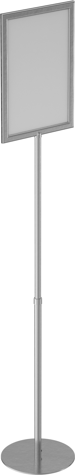 Kaide Tabelası Tutucu, 17“ Yükseklik x 11” Genişlik x 0,188" Kalınlık Maksimum Tabela için