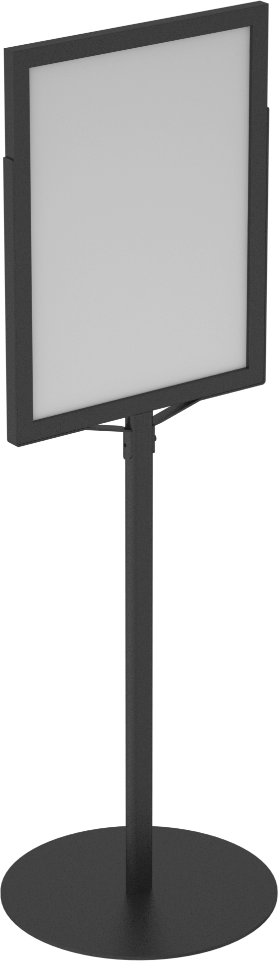 Kaide Tabelası Tutucu, 24“ Yükseklik x 18” Genişlik x 1/4" Kalınlık Maksimum Tabela için