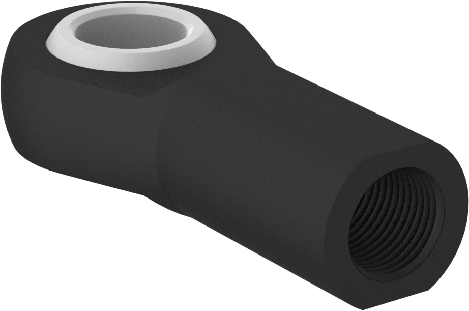 Kimyasallara Dayanıklı Bilyeli Mafsal Çubuk Ucu, 3/4"-16 İç Dişli, Sağ El