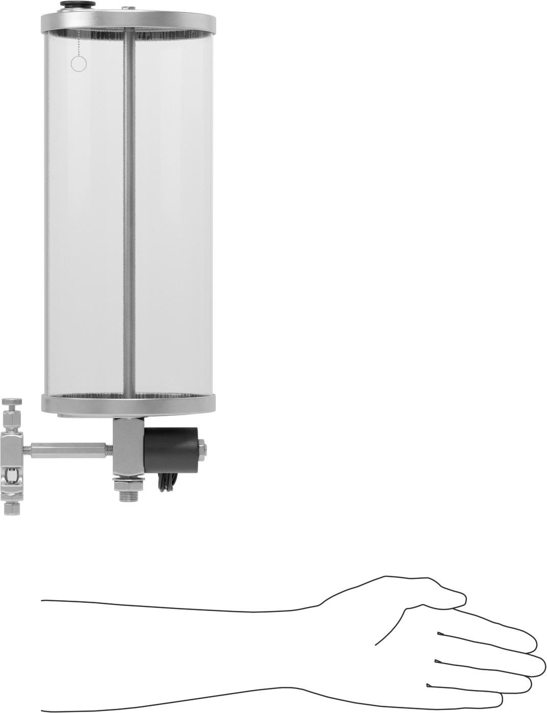 Elektrikle Çalışan Yağ Dağıtıcı, Akış Ayar Valfli, 128 oz. Kapasite, 24V DC